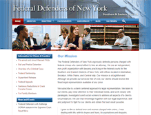 Tablet Screenshot of federaldefendersny.org